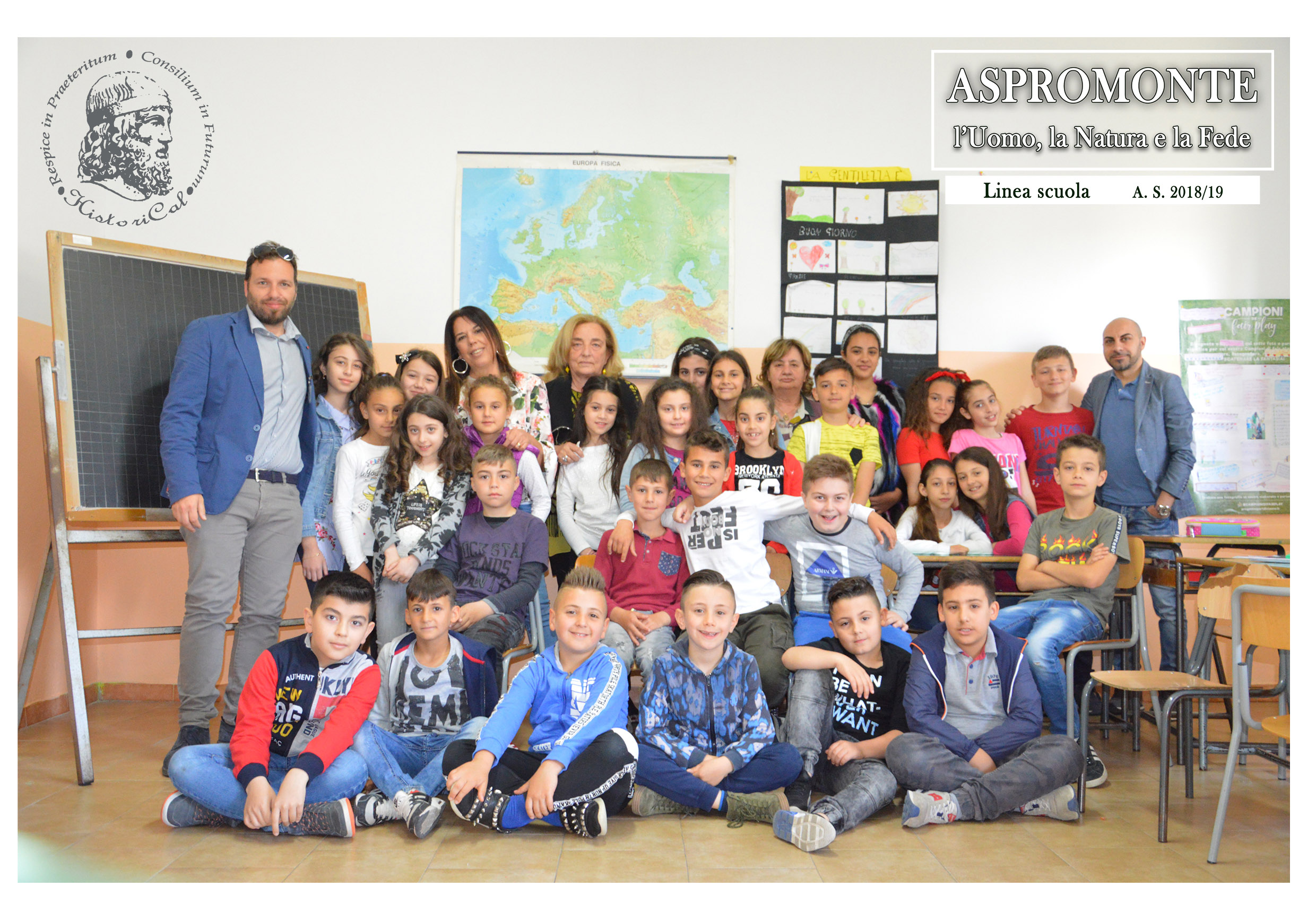 Historical con Scuola elementare Natile Progetto Aspromonte 2019