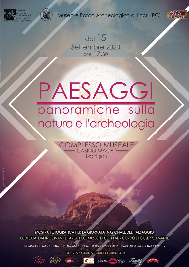 PAESAGGI: PANORAMICHE SULLA NATURA E L’ARCHEOLOGIA